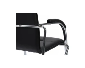 Стул Самба с мягкими подлокотниками SMB-01H Хром гальв. images