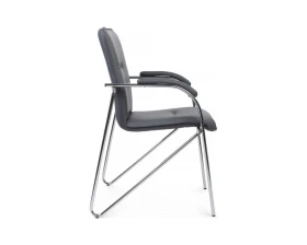 Стул Самба с мягкими подлокотниками SMB-01H Хром гальв. images