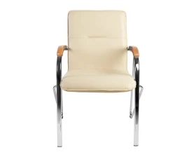 Стул D Samba RU Экокожа, Бежевый/Бук images