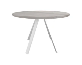 Стол переговоров белый 110х76 Steel images