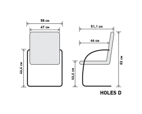 Стул Холс Д / Holes D images