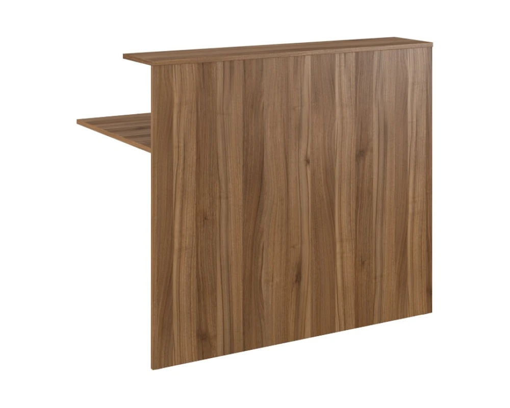 Элемент ресепшн прямой 120 Салют / Salute Орех