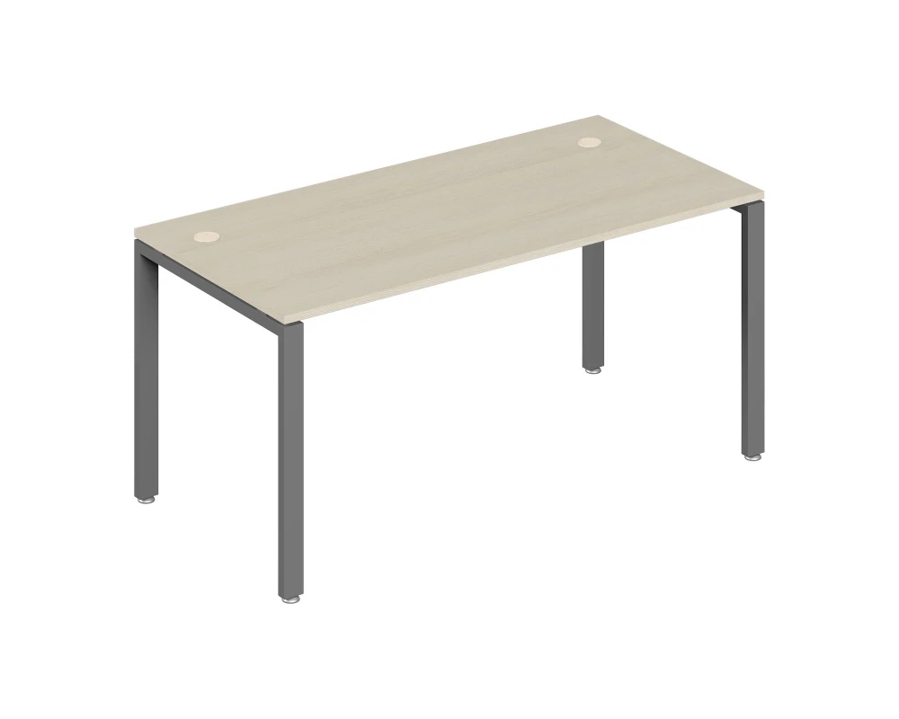 Стол письменный на металлоопорах 160x60x75 Тренд Метал / Trend Metal Дуб феррара/Антрацит