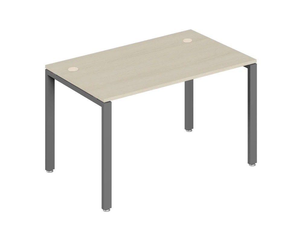 Стол письменный на металлоопорах 120x60x75 Тренд Метал / Trend Metal Дуб феррара/Антрацит