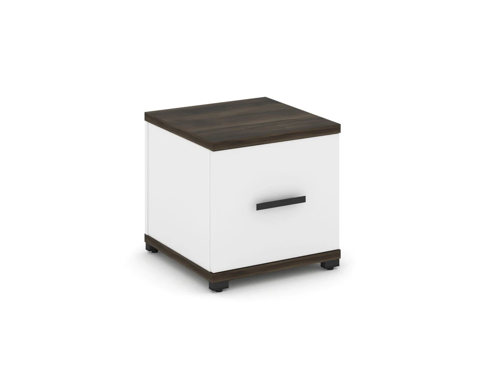 Тумба приставная 1 распаш. фасад CN.TUP-004 W 420x420x416 Концепт / Concept