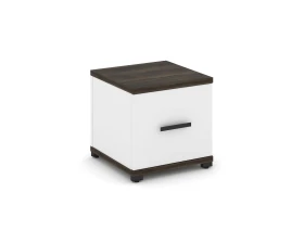 Тумба приставная 1 распаш. фасад CN.TUP-004 W 420x420x416 Концепт / Concept images