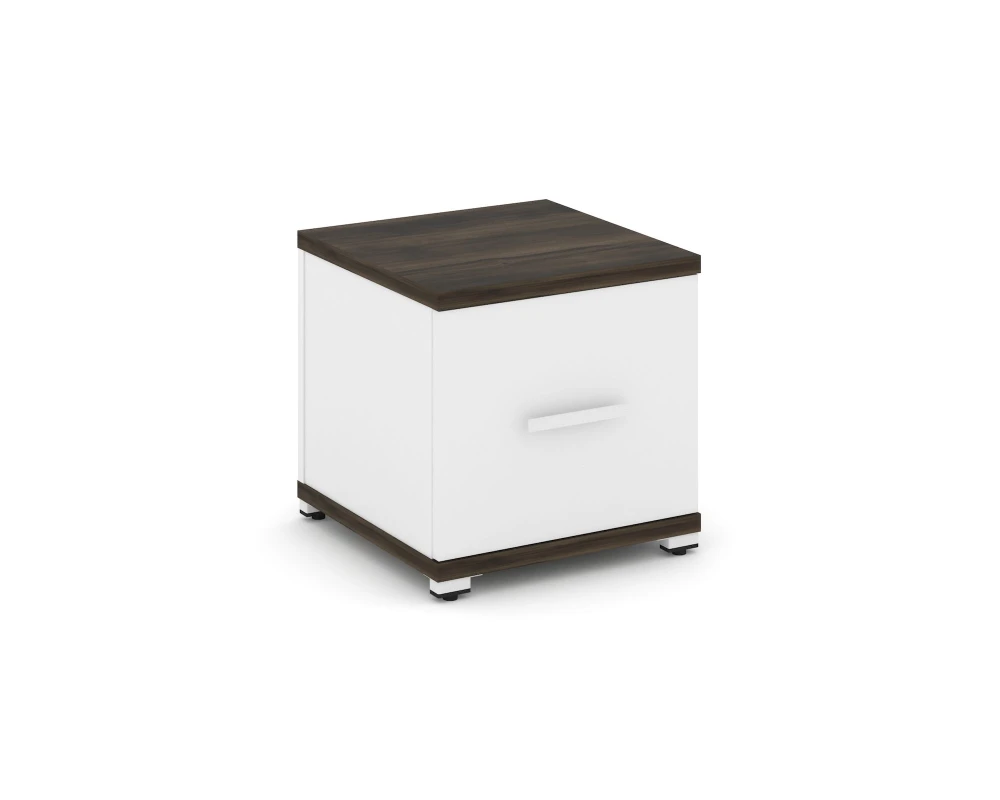 Тумба приставная 1 распаш. фасад CN.TUP-004 W 420x420x416 Концепт / Concept