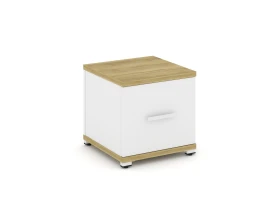Тумба приставная 1 распаш. фасад CN.TUP-004 W 420x420x416 Концепт / Concept images