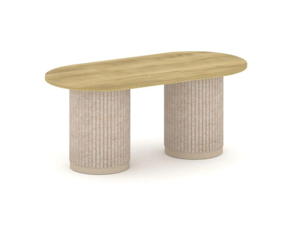 Стол переговорный овальный PR.C.SPRG-006.D 1800х900х750 Фелто / Felto