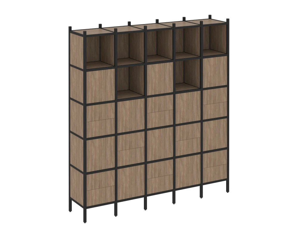 Прямой стеллаж L-10 2110x446x2280 Лофт / Loft