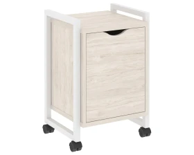 Тумба на колесных опорах с распашным фасадом 500х460х767 Лофт / Loft images
