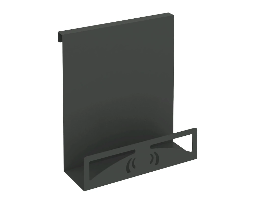 Навесной лоток для бумаг вертикальный узкий 230x110x250 Рива / Riva