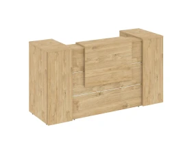 Ресепшн K-10 2244x766x1187 Оникс / Onix images