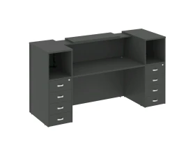 Ресепшн K-10 2244x766x1187 Оникс / Onix images