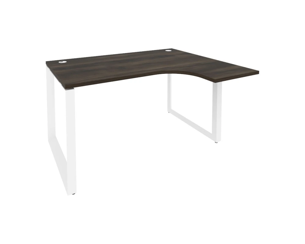 Стол эргономичный правый на О-образном м/к 1380x1180x750 (800/460) Оникс / Onix