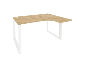 Стол эргономичный правый на О-образном м/к 1380x1180x750 (800/460) Оникс / Onix images