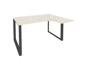 Стол эргономичный правый на О-образном м/к 1380x1180x750 (800/460) Оникс / Onix images