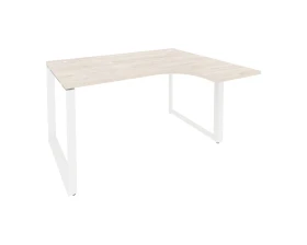 Стол эргономичный правый на О-образном м/к 1380x1180x750 (800/460) Оникс / Onix images
