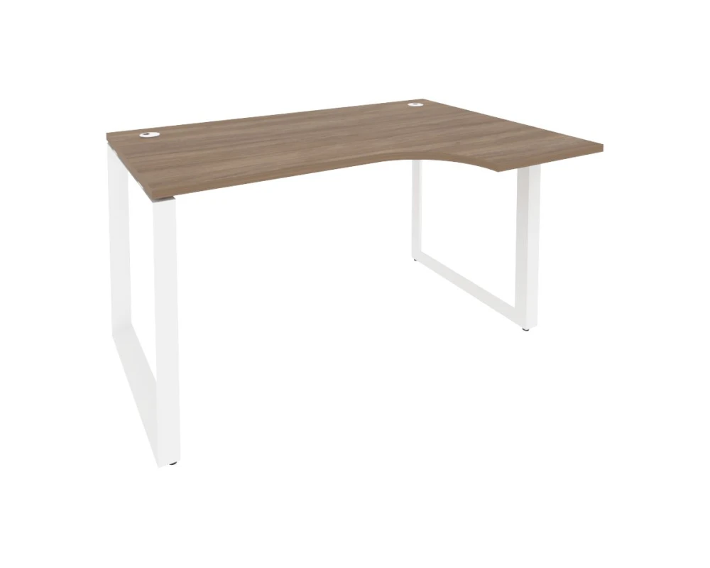 Стол эргономичный правый на О-образном м/к 1380x980x750 (720/460) Оникс / Onix