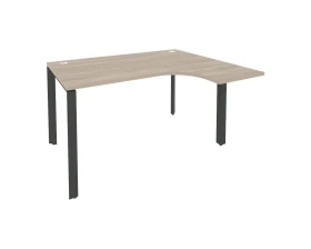 Стол эргономичный правый на П-образном м/к 1380x1180x750 (800/460) Оникс / Onix images