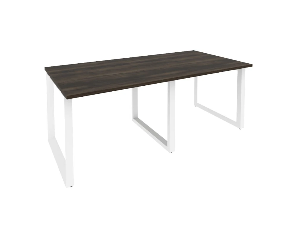 Стол переговорный (2 столешницы) на О-образном м/к 1960x980x750 Оникс / Onix