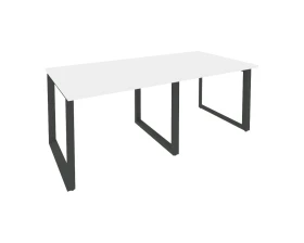 Стол переговорный (2 столешницы) на О-образном м/к 1960x980x750 Оникс / Onix images