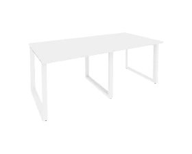 Стол переговорный (2 столешницы) на О-образном м/к 1960x980x750 Оникс / Onix images