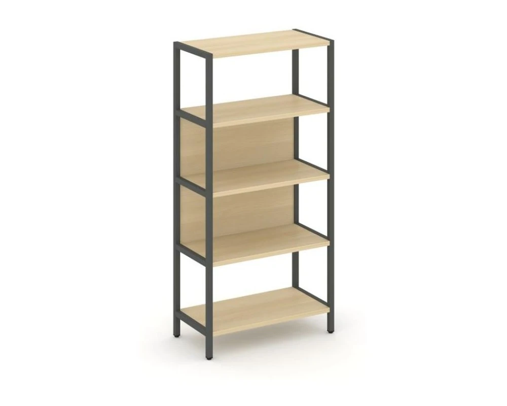 Односекционный стеллаж четырехярусный 810х400х1613 Шелф Систем / Shelf System