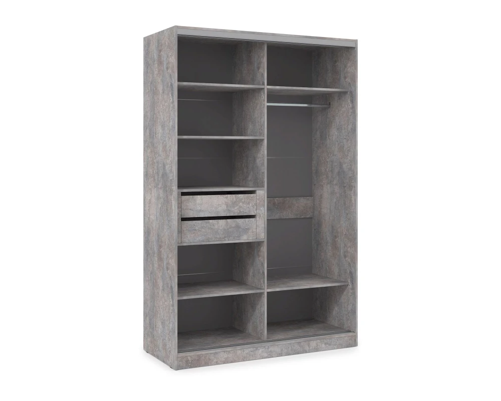 Шкаф-купе 2-дверный (1404*600*2201) ШКДД.14.5 КОМФОРТ / COMFORT