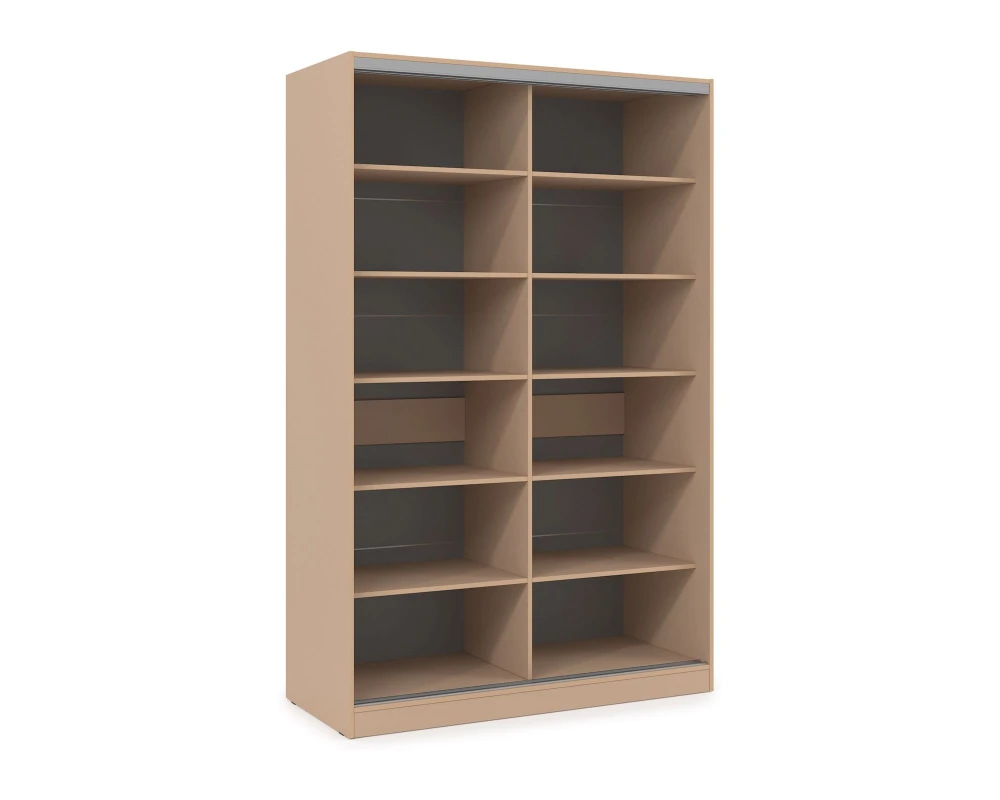 Шкаф-купе 2-дверный (1404*600*2201) ШКДД.14.8 КОМФОРТ / COMFORT