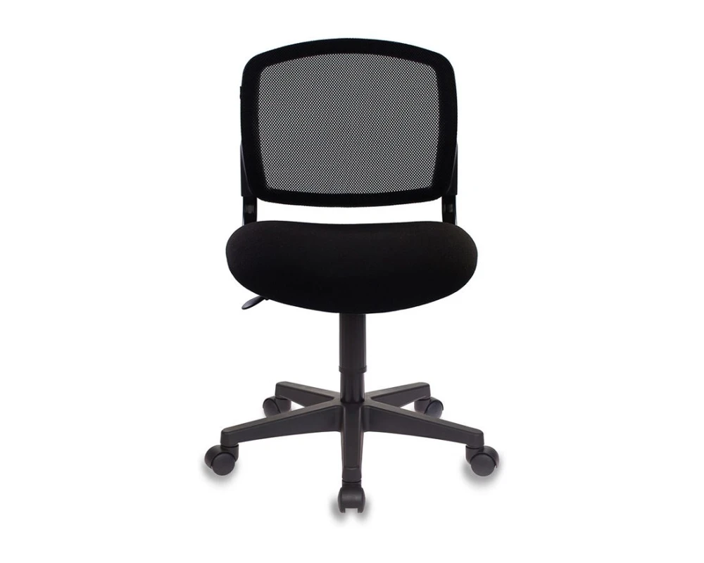Кресло Бюрократ CH-296NX Сетка/ Ткань, Черный