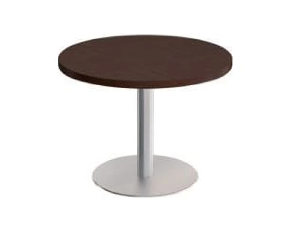 Стол для переговоров круглый на опоре колонне 110x110x75 Cosmo