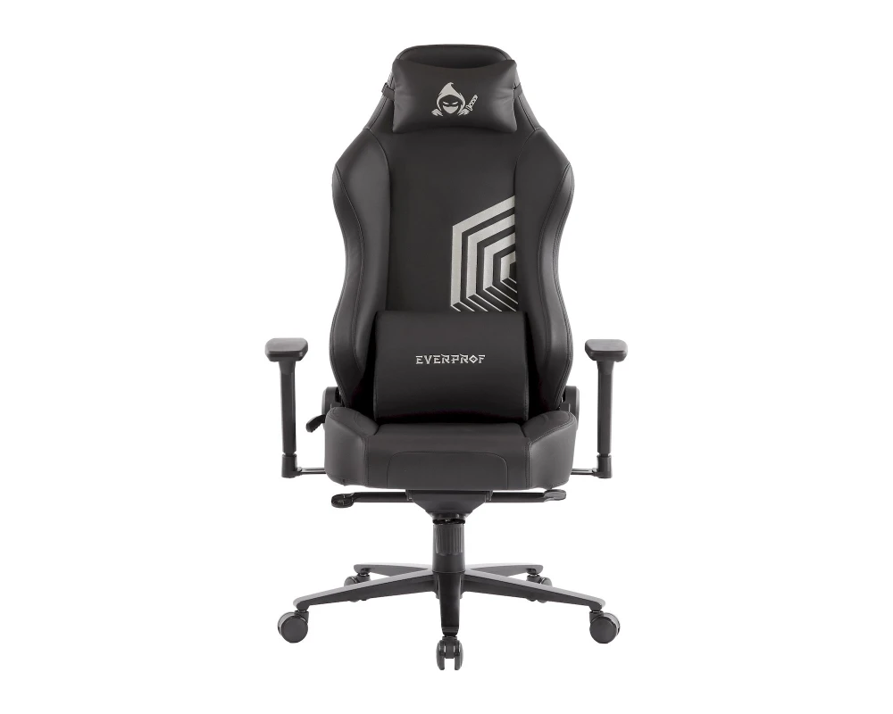 Кресло Everprof Ханзо / Hanzo Экокожа, Черный