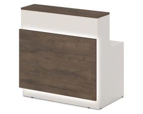 Ресепшн прямая отдельностоящая с RGB подсветкой T-82 Лавана / Lavana images