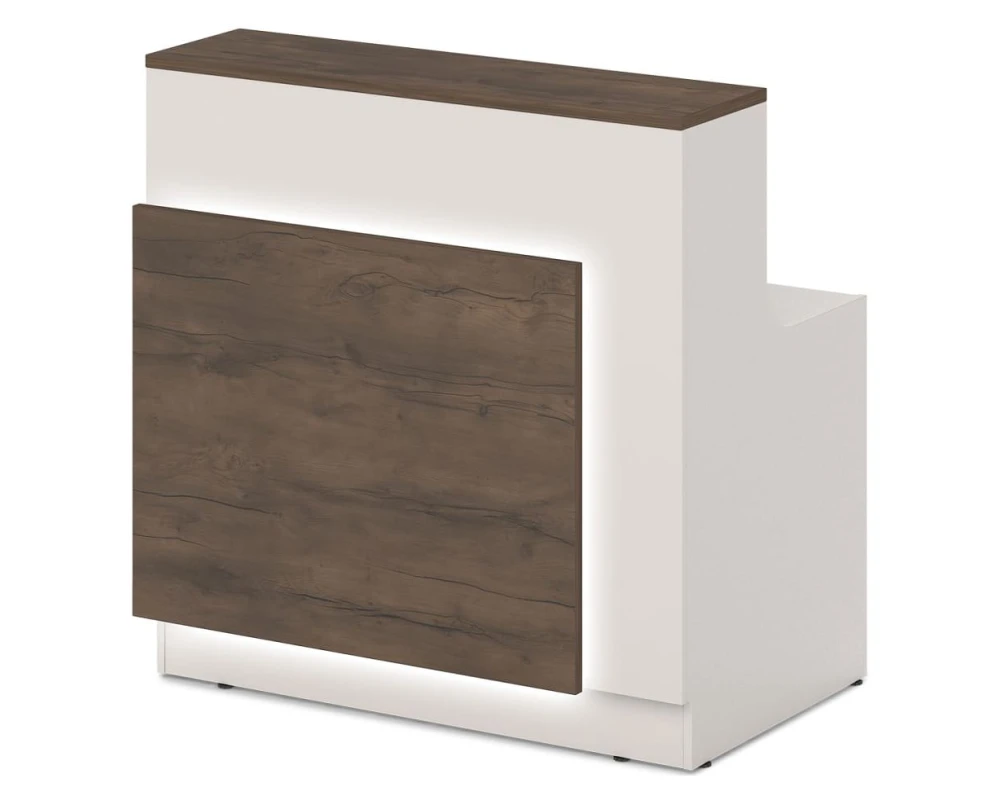 Ресепшн прямая отдельностоящая с RGB подсветкой T-83 Лавана / Lavana