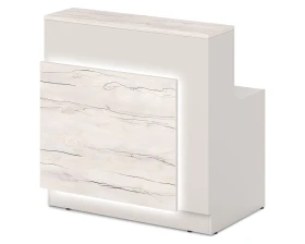 Ресепшн прямая отдельностоящая с RGB подсветкой T-83 Лавана / Lavana images