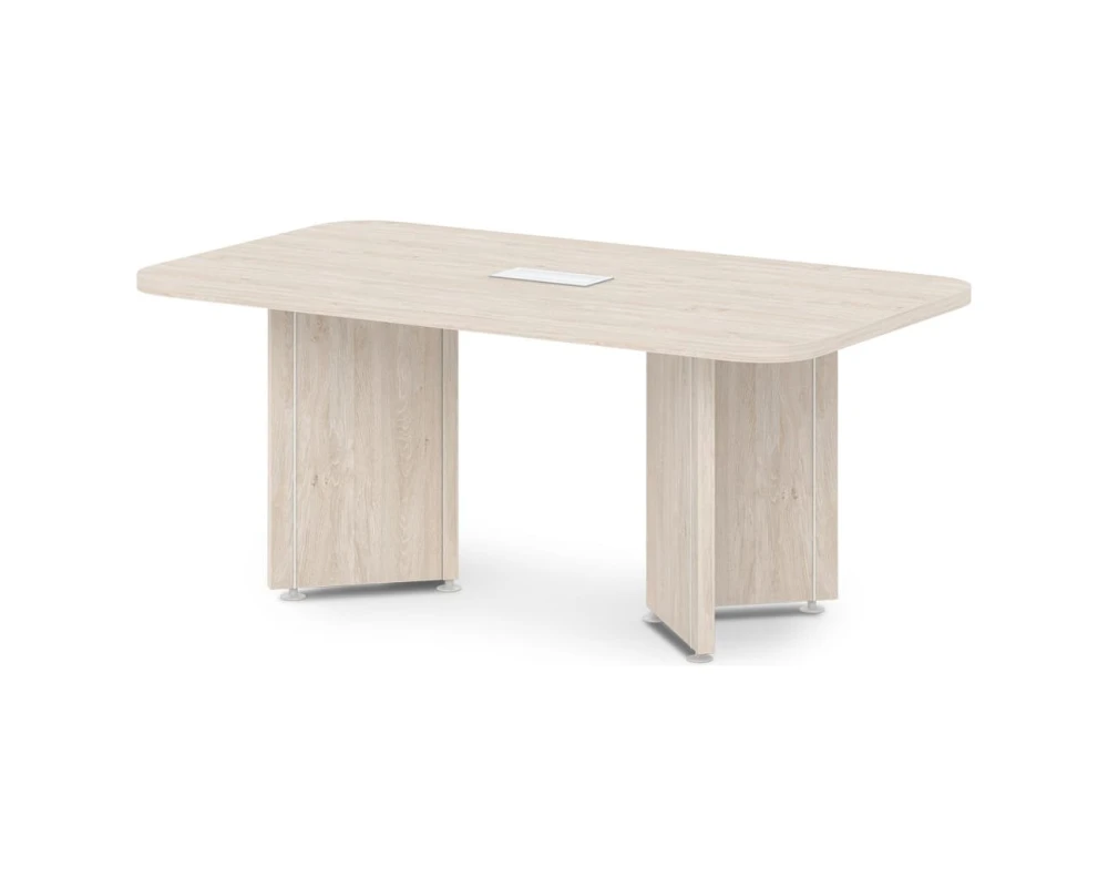 Стол переговоров скругленные углы Сентида Люкс / Sentida Lux