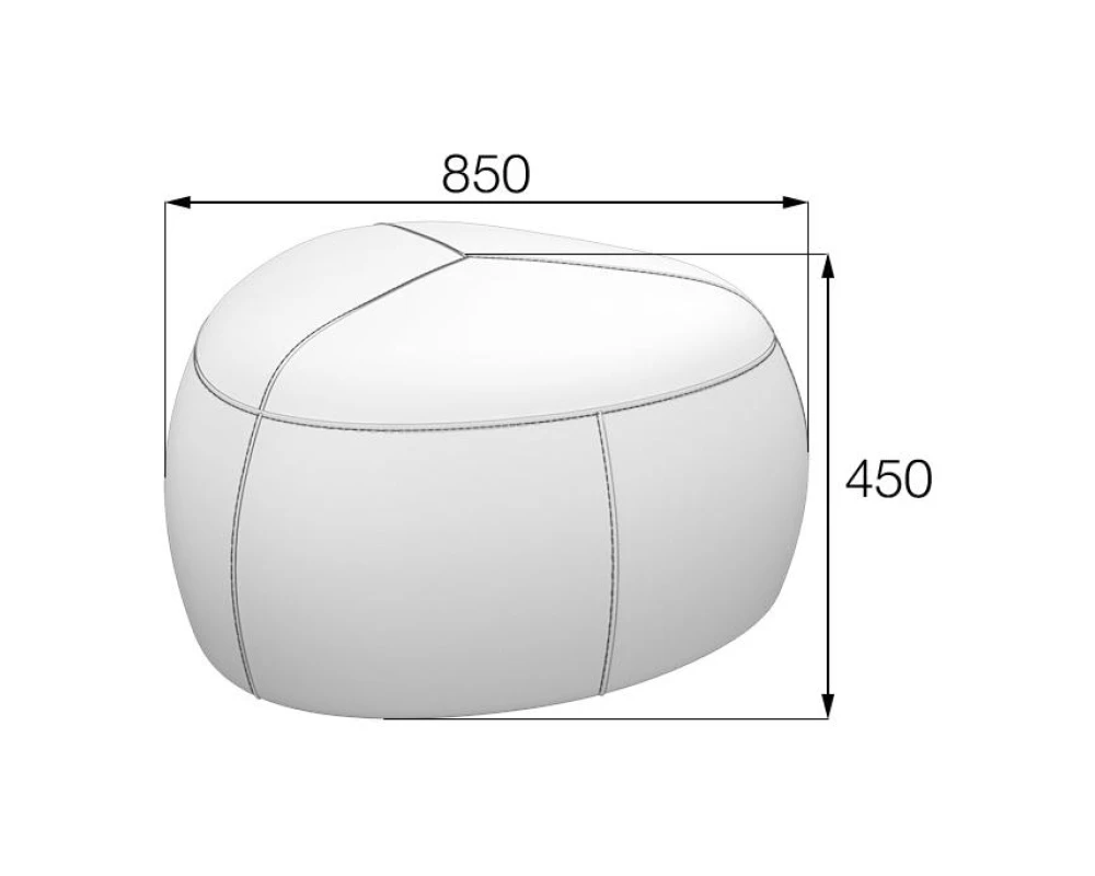 Пуф СТ-95 Стоун MVK