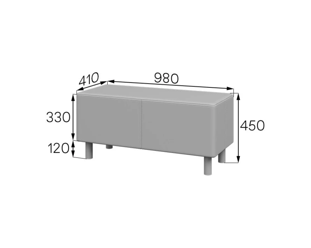 Банкетка U-b1 Юнит MVK