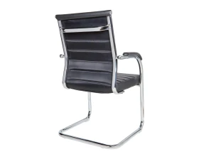 Кресло Norden Авалон CF / хром Экокожа, Черный images