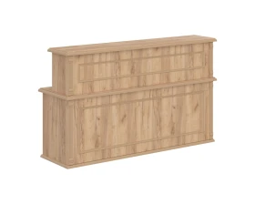 Стойка ресепшен 2000х600х1200 Раут / Raut images