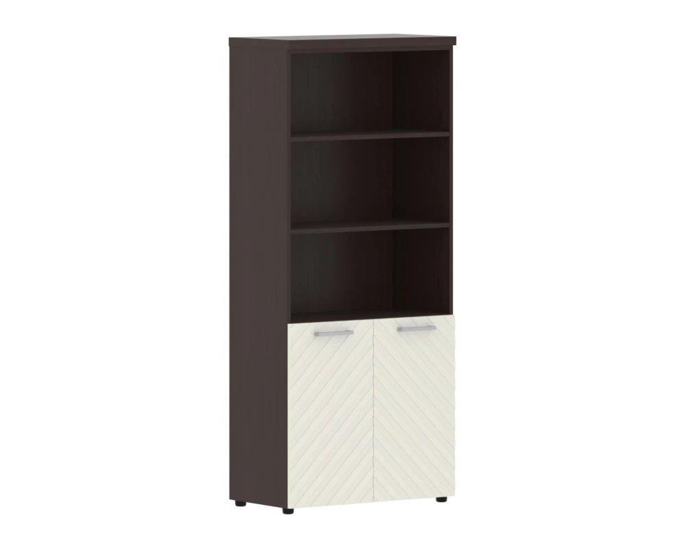 Шкаф с 1 комплектом глухих малых дверей и топом 854х452х1958 Torr Люкс